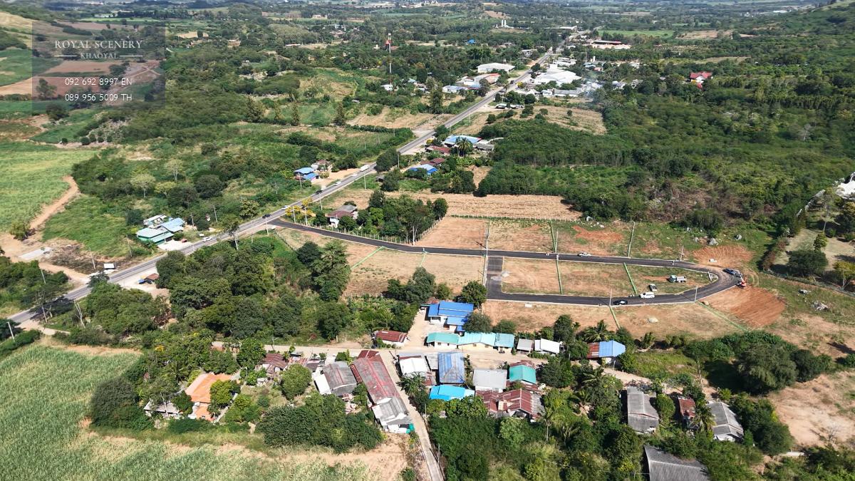 ที่ดินแบ่งแปลงสวย ติดถนนเส้นปากช่อง หนองสาหร่าย วังน้ำเขียว Majestic Hills เขาใหญ่